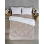 ETE HOMETEX ÇİFT KİŞİLİK LÜX WELSOFT YORGAN 195X215CM ALENA BEJ 8696474231940
